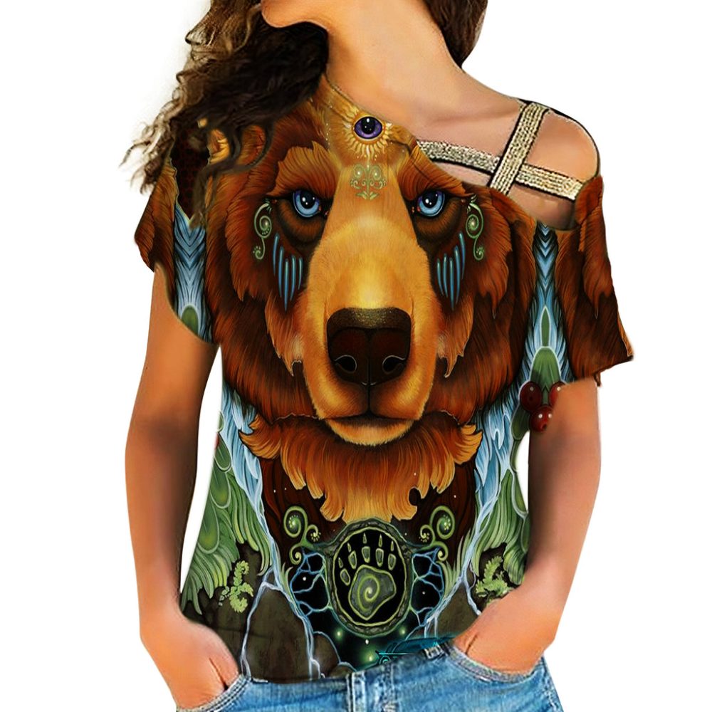 Native American Cross Shoulder Shirt