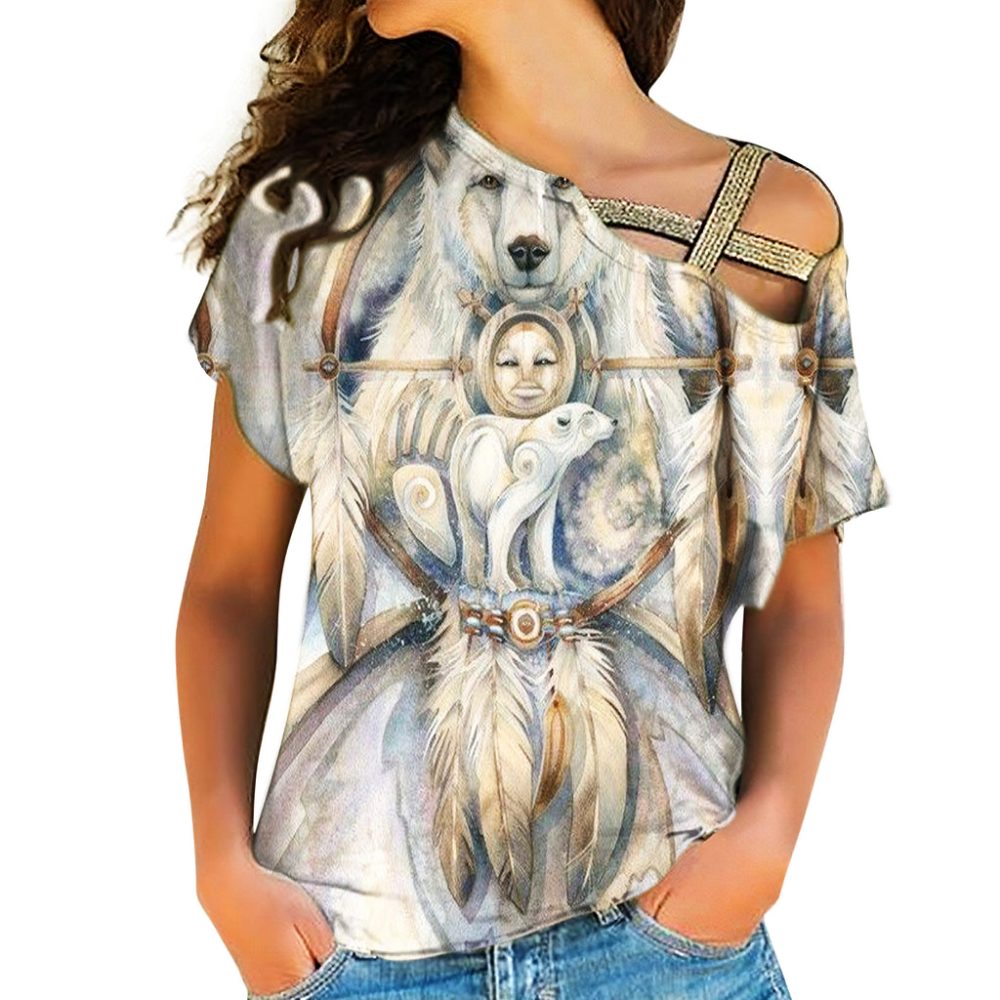 Native American Cross Shoulder Shirt