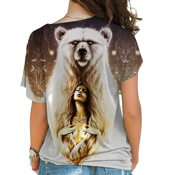 Native American Cross Shoulder Shirt - Image 3