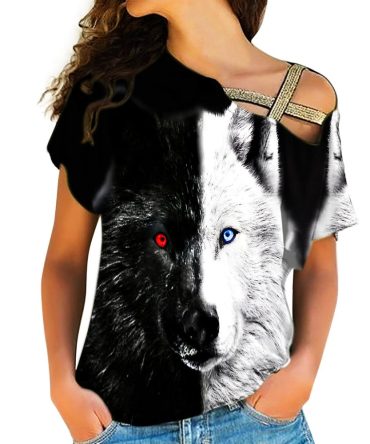 Native American Cross Shoulder Shirt