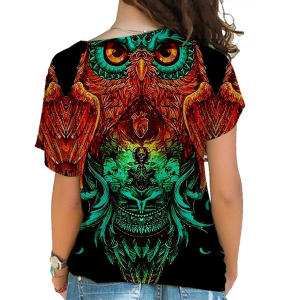 Native American Cross Shoulder Shirt - Image 3