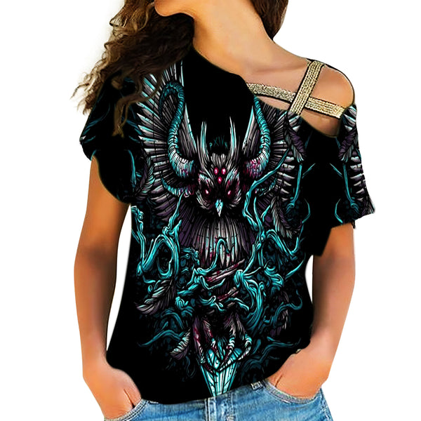 Native American Cross Shoulder Shirt - Image 2