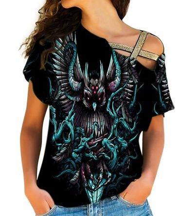 Native American Cross Shoulder Shirt