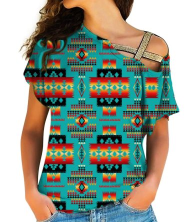 Native American Cross Shoulder Shirt