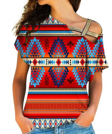 Native American Cross Shoulder Shirt