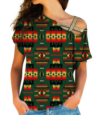 Native American Cross Shoulder Shirt