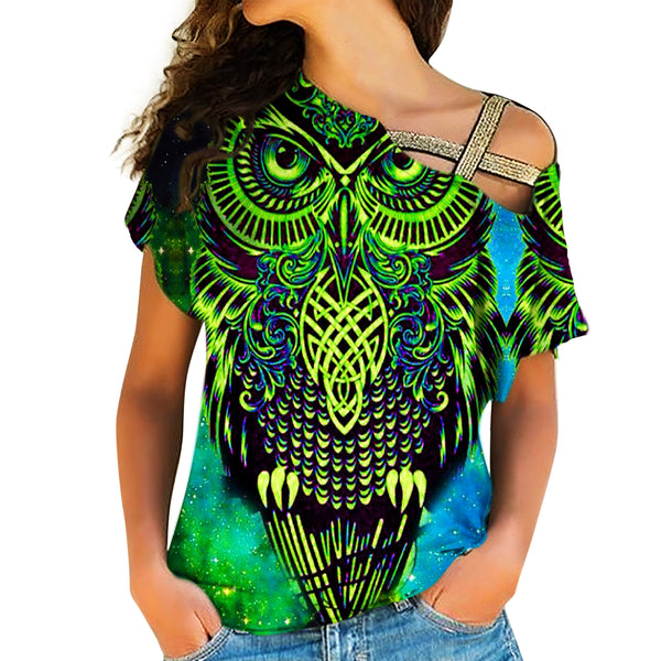 Native American Cross Shoulder Shirt - Image 2