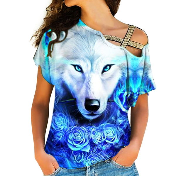 Native American Cross Shoulder Shirt - Image 2