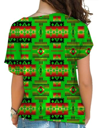 Native American Cross Shoulder Shirt