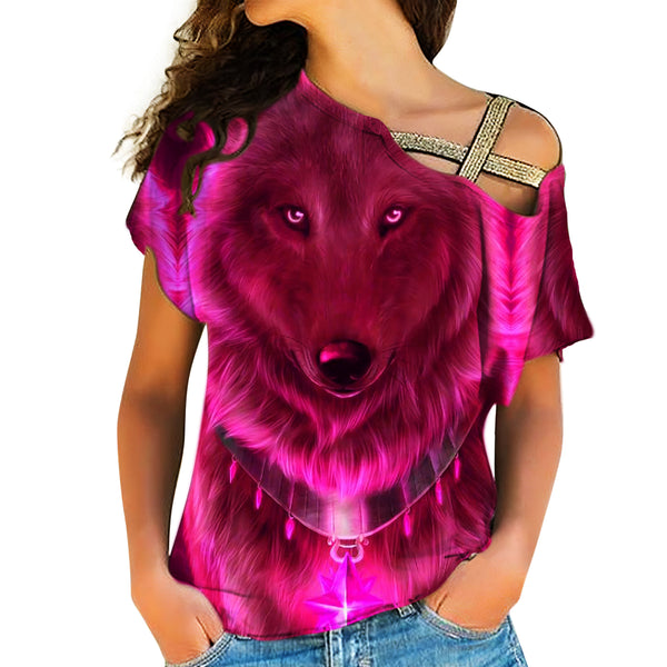 Native American Cross Shoulder Shirt - Image 2