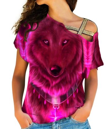 Native American Cross Shoulder Shirt