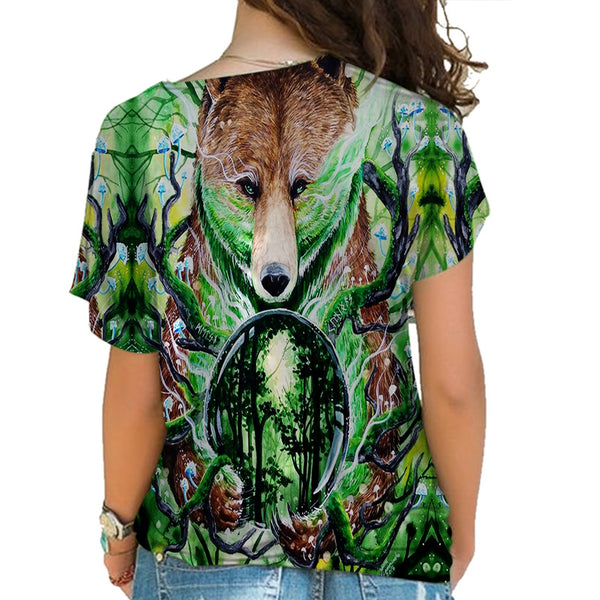 Native American Cross Shoulder Shirt - Image 3