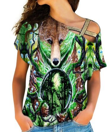 Native American Cross Shoulder Shirt