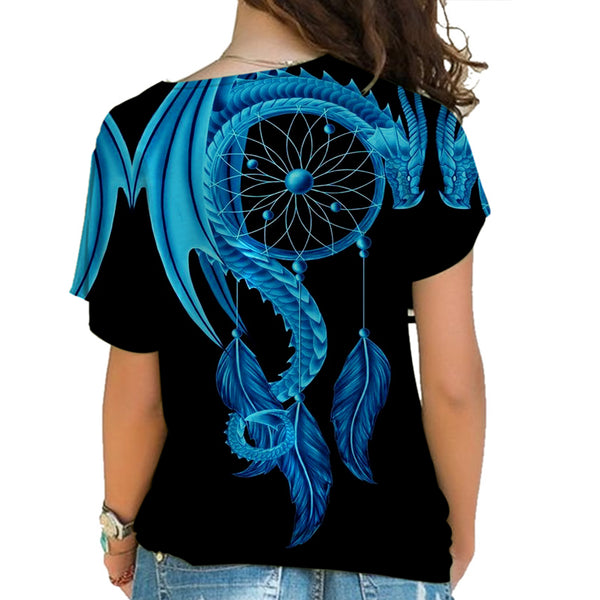 Native American Cross Shoulder Shirt - Image 3