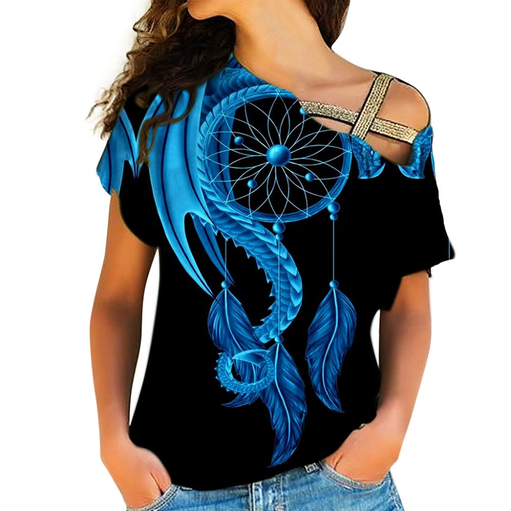 Native American Cross Shoulder Shirt