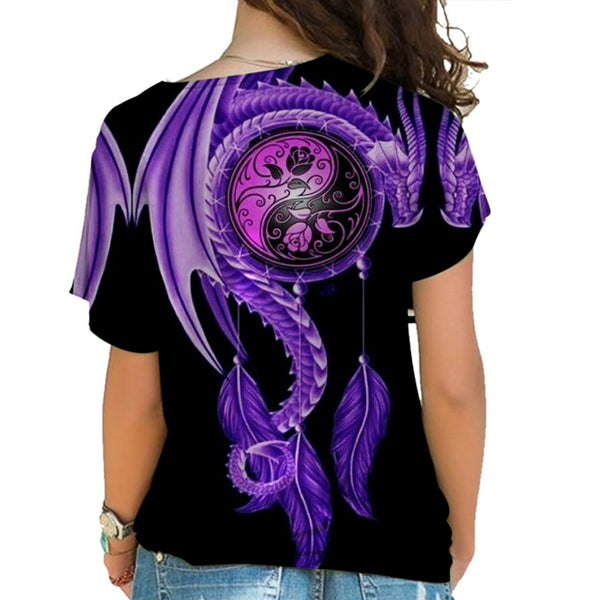 Native American Cross Shoulder Shirt - Image 3