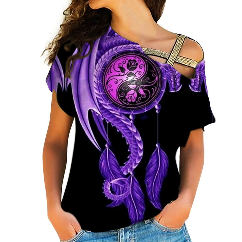 Native American Cross Shoulder Shirt