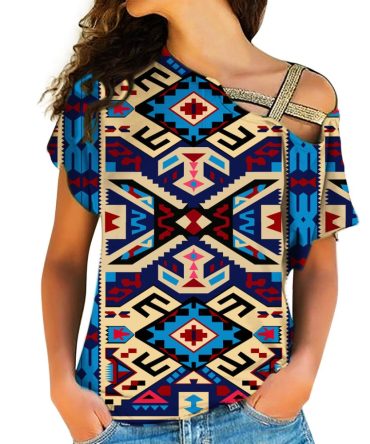 Native American Cross Shoulder Shirt
