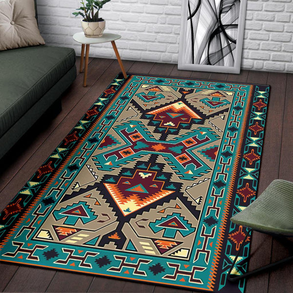 Native American Cuture Design Area Rug - Image 4