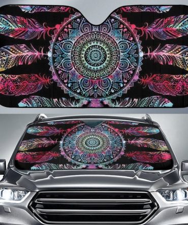 Native American Dreamcatcher Auto Sun Shade