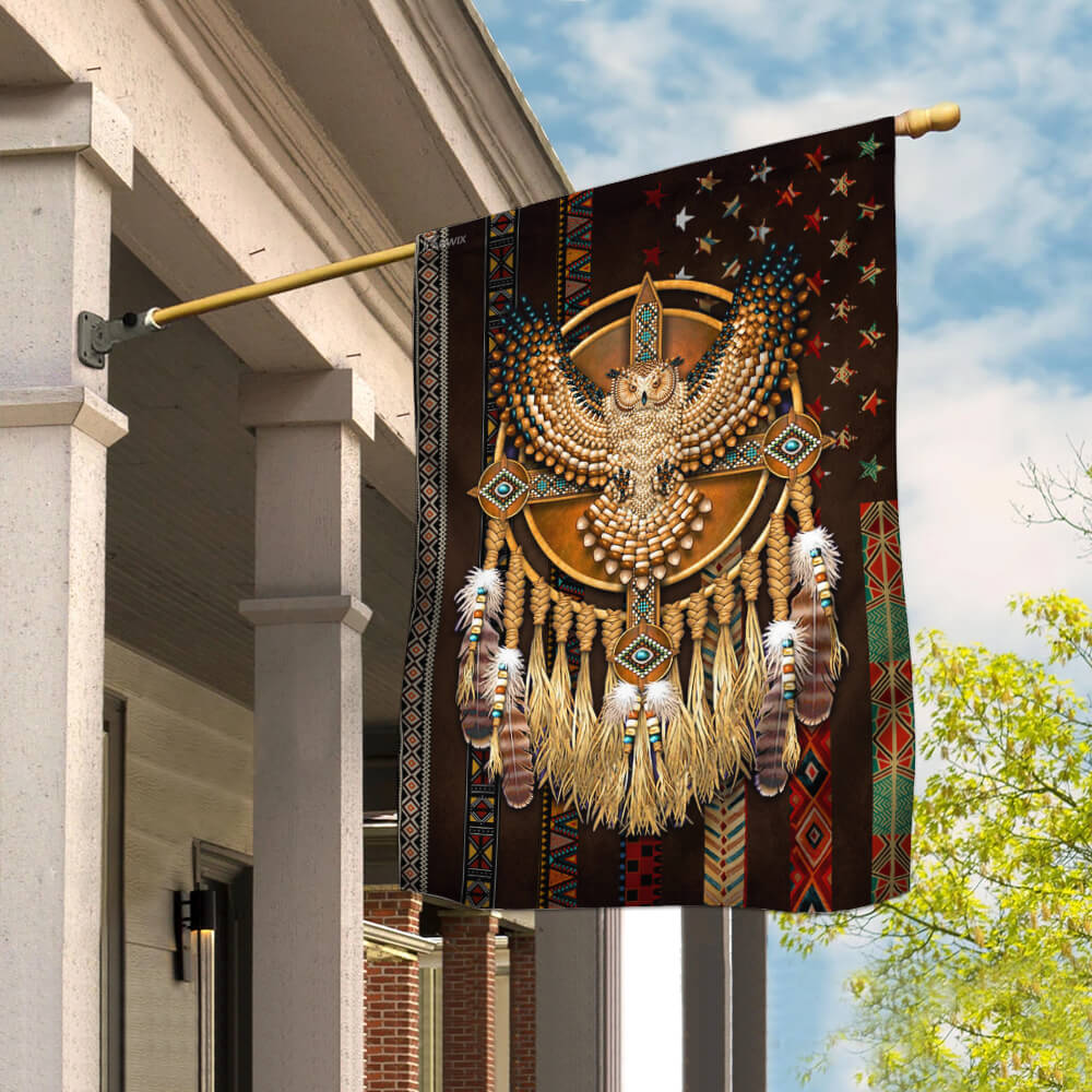 Native American Eagle Flag