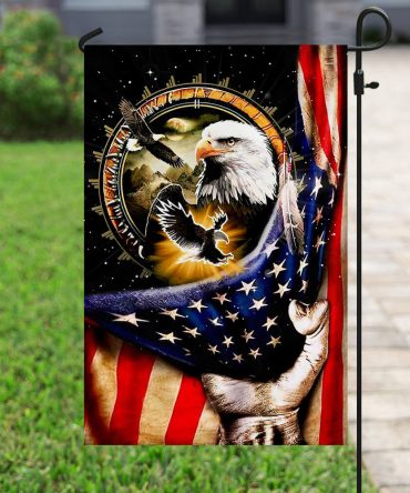 Native American Eagle Flag