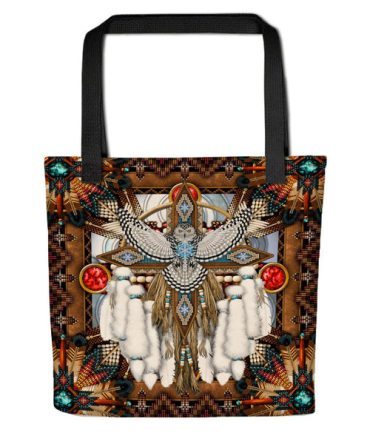Native American Eagle Tote bag
