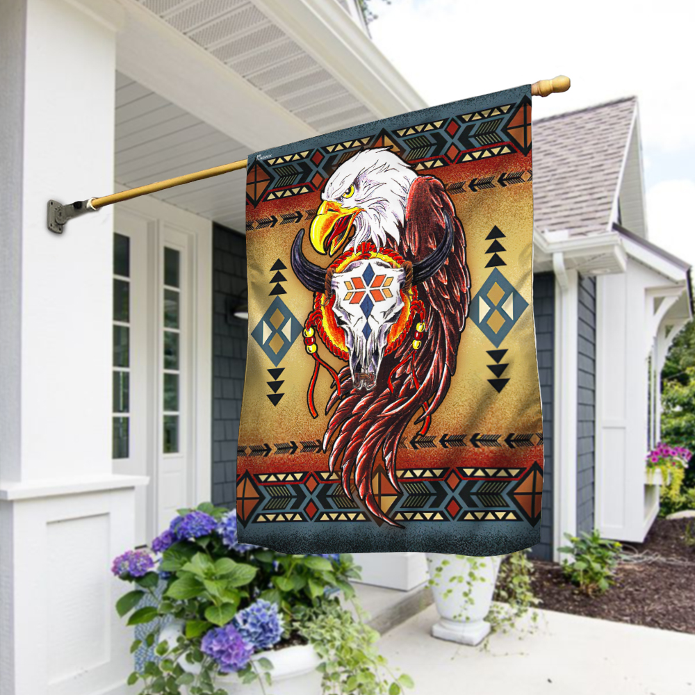 Native American Flag Eagle