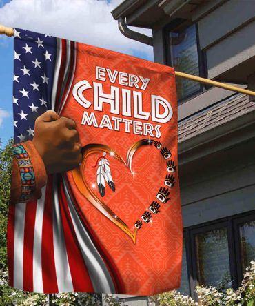 Native American Flag Every Child Matters