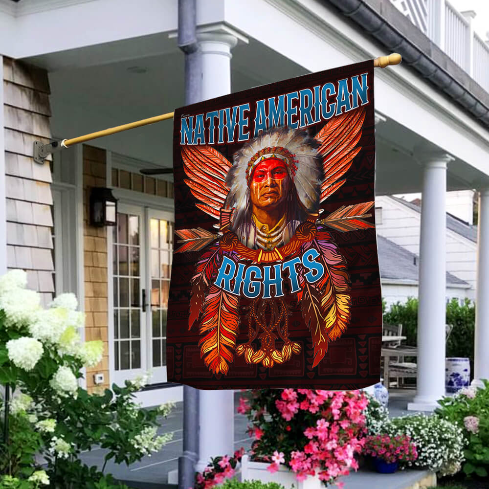 Native American Flag Native American Rights Flag
