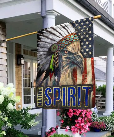 Native American Flag Spirit