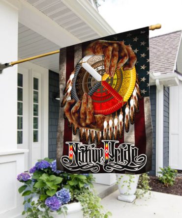 Native American Flag The Medicine Wheel