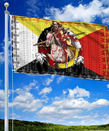 Native American Grommet Flag Four Direction Legend