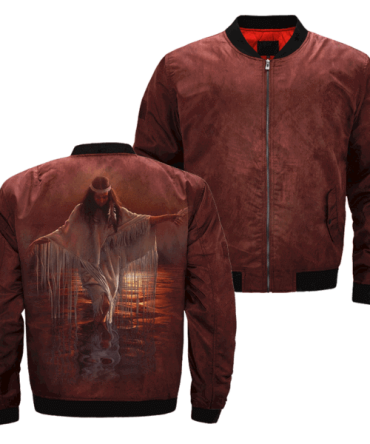Native American Indian Girl Bomber Jacket
