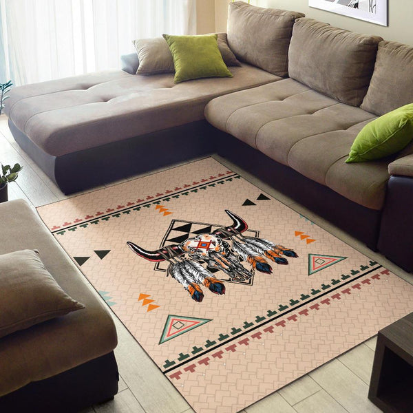 Native American Pride Bison Area Rug - Image 3