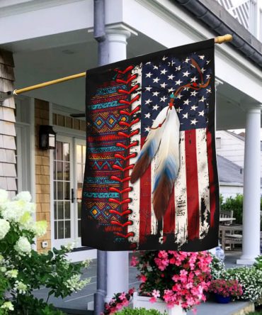 Native American Sewing Flag