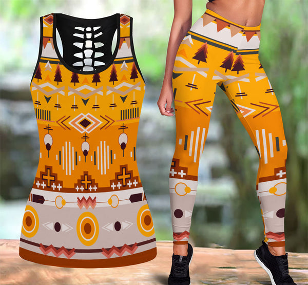 Native American Tank Top & Legging Set