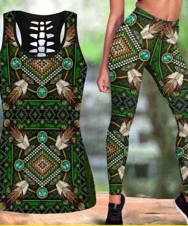Native American Tank Top & Legging Set