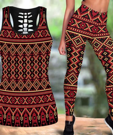 Native American Tank Top & Legging Set