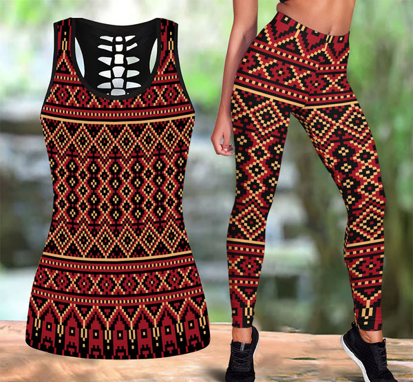 Native American Tank Top & Legging Set