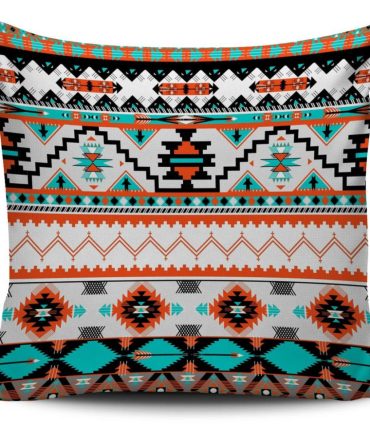 Native Border Patterns Native American Pillow Covers