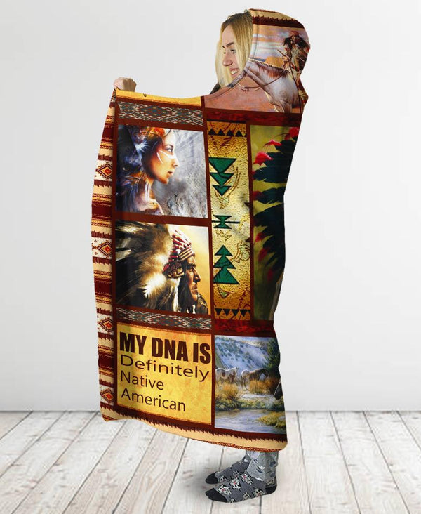 Native Chief Hooded Blanket - Image 3