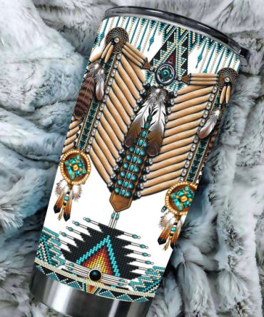Native Headdress Tumbler