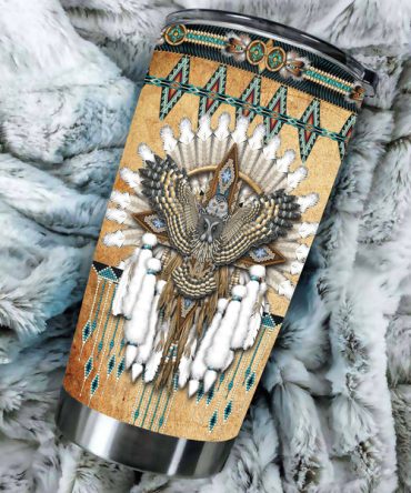 Native Owl Tumbler