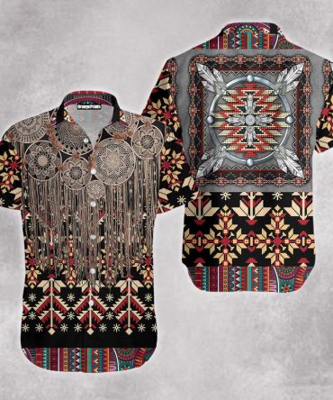 Native Pattern Aloha Hawaiian Shirts For Men And Women