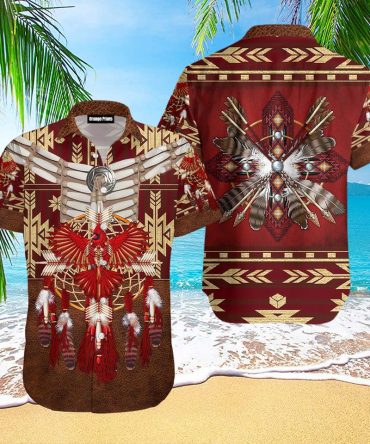 Native Pattern Aloha Hawaiian Shirt Near Me