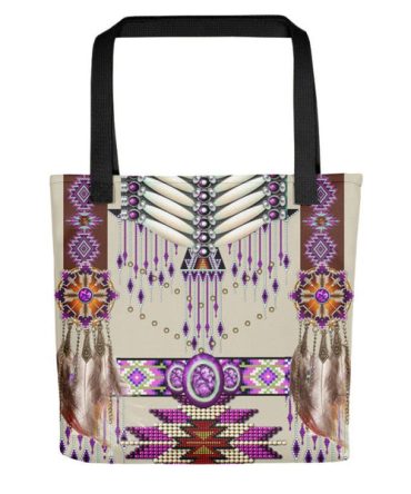 Native Pattern Purple Tote bag