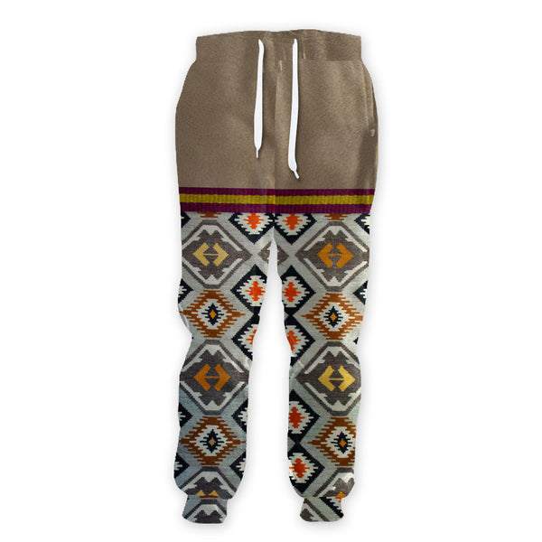 Native Pattern Sweatpants - Image 2
