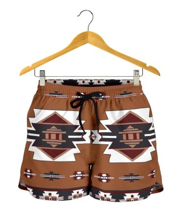 Native Temple All Over Print Women's Shorts