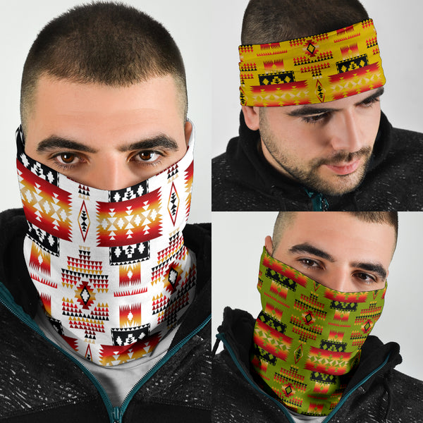 Native Tribe Patterns Native American Bandana 3 Pack - Image 4